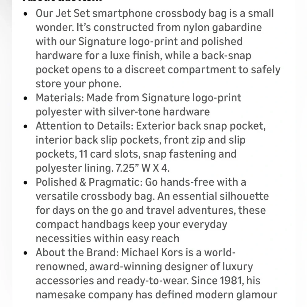 NWT Michael Kors Wine Crossbody Bag - Picture 4 of 5